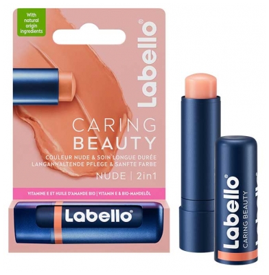Labello Caring Beauty Lèvres et Joues SPF30 4,8 g