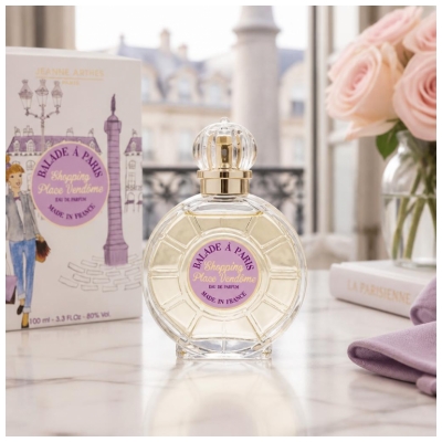 JEANNE ARTHES Balade à Paris Shopping Place Vendôme Eau de Parfum pour Femmes 100 ml
