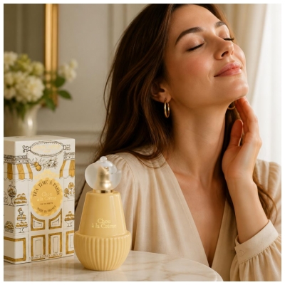 JEANNE ARTHES Tea Time à Paris Chou à la Crème Eau de Parfum pour Femmes 100 ml