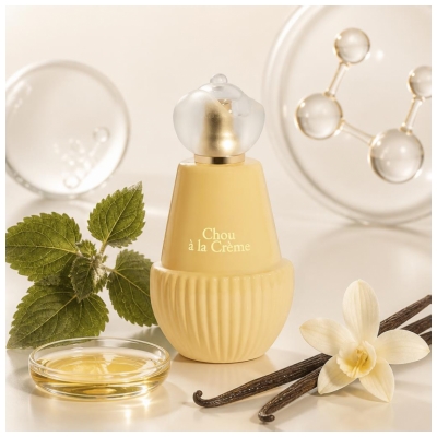 JEANNE ARTHES Tea Time à Paris Chou à la Crème Eau de Parfum pour Femmes 100 ml