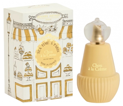 JEANNE ARTHES Tea Time à Paris Chou à la Crème Eau de Parfum pour Femmes 100 ml