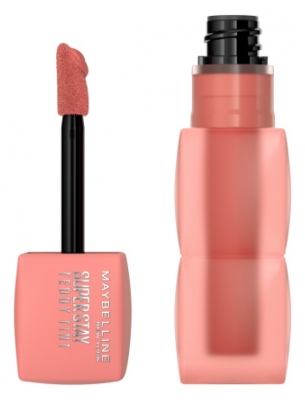 Maybelline New York Superstay Teddy Tint Blush à Lèvres Liquide Fini Mat Fondu 5 ml
