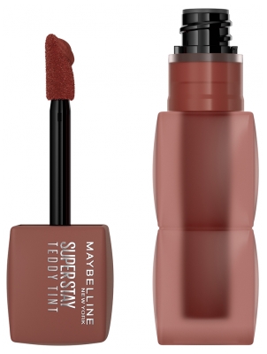 Maybelline New York Superstay Teddy Tint Blush à Lèvres Liquide Fini Mat Fondu 5 ml - Teinte : 20 Mascara Tear