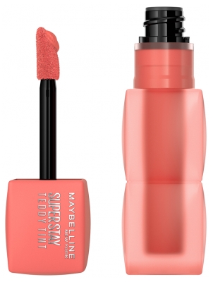 Maybelline New York Superstay Teddy Tint Blush à Lèvres Liquide Fini Mat Fondu 5 ml - Teinte : 25 Baby Tee
