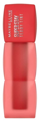 Maybelline New York Superstay Teddy Tint Blush à Lèvres Liquide Fini Mat Fondu 5 ml - Teinte : 30 Coquettish