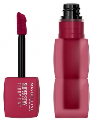 Maybelline New York Superstay Teddy Tint Blush à Lèvres Liquide Fini Mat Fondu 5 ml - Teinte : 50 Wild At Heart