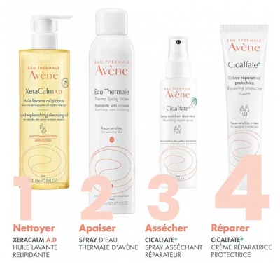 Avène Cicalfate + Crème Réparatrice Protectrice - Peaux Sensibles et Irritées 15 ml