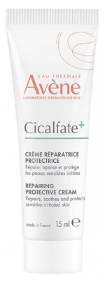 Avène Cicalfate + Crème Réparatrice Protectrice - Peaux Sensibles et Irritées 15 ml