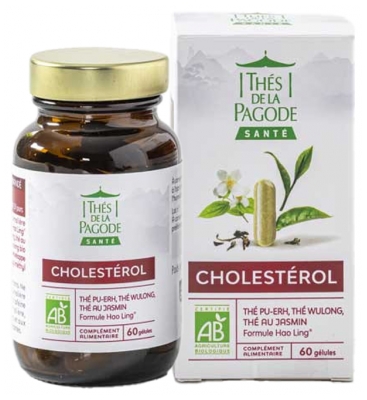 Thés de la Pagode Complément Alimentaire Cholestérol 60 Gélules