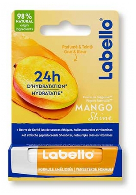 Labello Shine Hydratant 4,8 g - Goût : Mango