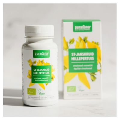 Purasana Vegan Millepertuis Bio 120 Gélules