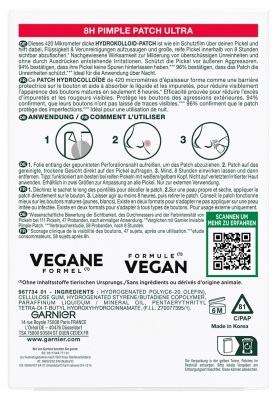 Garnier PureActive Pimple Patch Ultra 22 Patchs 