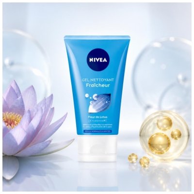 Nivea Gel Nettoyant Fraîcheur Peaux Normales et Mixtes 150 ML