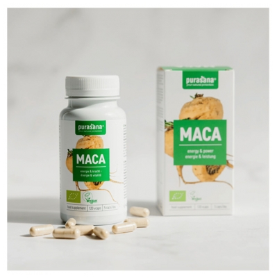 Purasana Vegan Maca Bio 120 Gélules