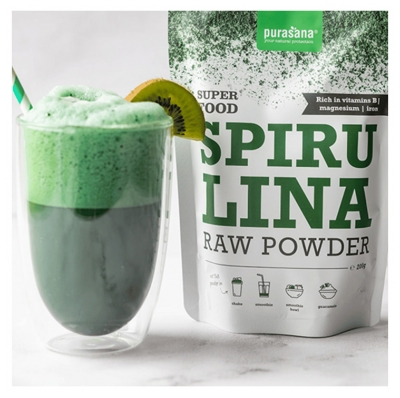 Purasana Vegan Spiruline Poudre Bio 200 g