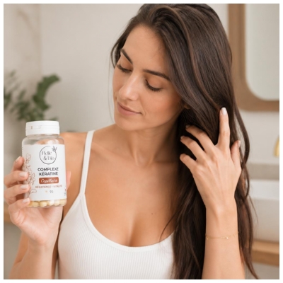 Belle & Bio Complexe Kératine Capillaire Résistance Vitalié 90 Gélules