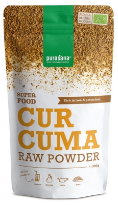 Purasana Super Food Curcuma Bio 200 Grammes
