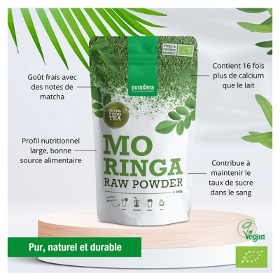 Purasana Moringa Bio 200 Grammes