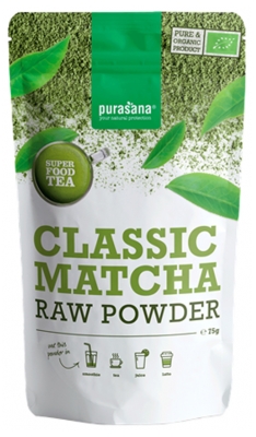 Purasana Vegan Matcha Classic Thé Poudre Bio 75 g
