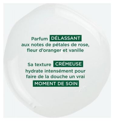 Klorane — Crème Douche au Beurre de Cupuaçu Bio - Lait de Rose — Peau Sèche 200 ml