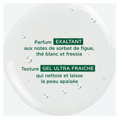 Klorane Gel Douche au Beurre de Cupuaçu Bio - Feuille de Figuier - Tous Types de Peaux - Hydratant 200 ml