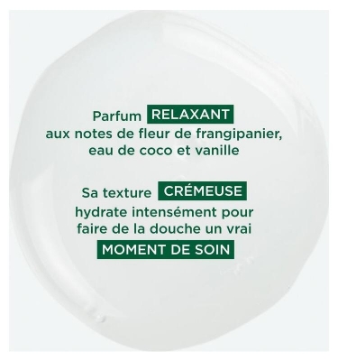 Klorane — Crème Douche au Beurre de Cupuaçu Bio - Fleur de Frangipanier — Peau Sèche 200 ml