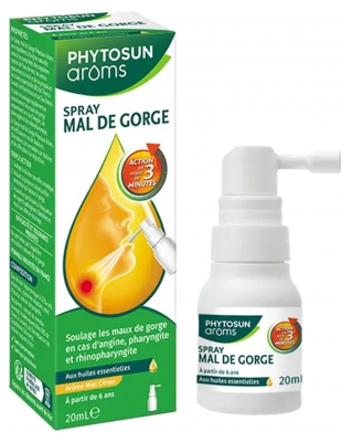 Phytosun Arôms Spray Mal de Gorge 20 ml