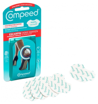 Compeed Ampoule au Talon Escarpin 5 Pansements