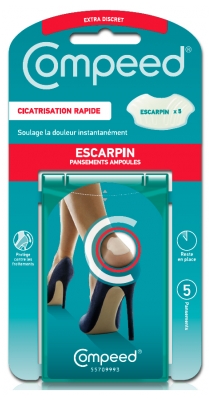 Compeed Ampoule au Talon Escarpin 5 Pansements