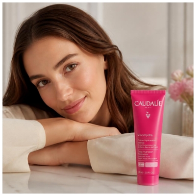 Caudalie VinoHydra Crème Hydratation Intense Peaux Sèches 60 ml