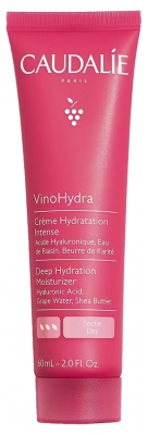 Caudalie VinoHydra Crème Hydratation Intense Peaux Sèches 60 ml