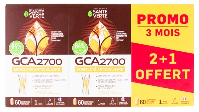 Santé Verte GCA 2700 120 Comprimés + 60 Comprimés OFFERTS