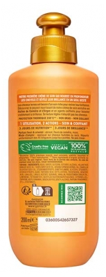 Garnier Ultra Doux Crème de Soin 2en1 Nutrition Brillance 200 ml