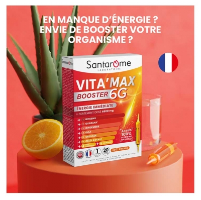 Santarome Vita'Max Booster 6G 20 Unités