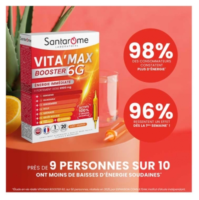Santarome Vita'Max Booster 6G 20 Unités