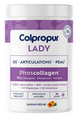 Colpropur Lady Os Peau Articulations Anti-Âge 340 g - Saveur : Pêche