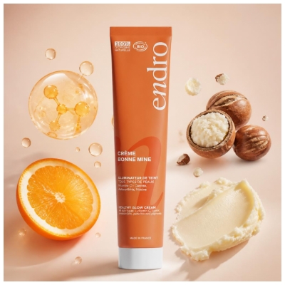 Endro Crème Bonne Mine Illuminateur de Teint Bio 50 ml
