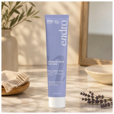 Endro Crème De Jour Anti-Âge Rides Fermeté Éclat Bio 50 ml