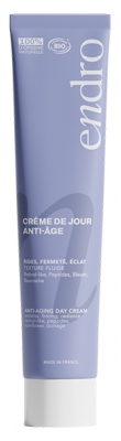 Endro Crème De Jour Anti-Âge Rides Fermeté Éclat Bio 50 ml