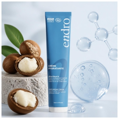 Endro Crème Hydratante Peaux Normales à Mixtes Bio 50 ml