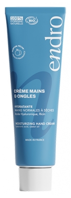 Endro Crème Mains & Ongles Mains Normales a Sèches Bio 50 ml