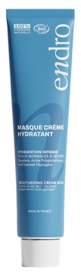 Endro Masque Crème Hydratant Peaux Normales à Sèches Bio 75 ml
