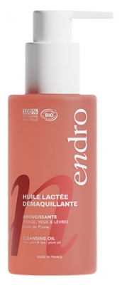 Endro Huile Lactée Démaquillante Adoucissante Bio 100 ml