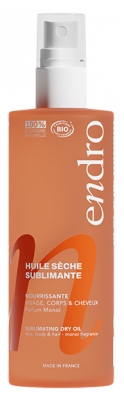 Endro Huile Sèche Sublimante Visage Corps et Cheveux Bio 100 ml 