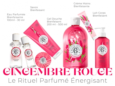 Roger & Gallet Gingembre Rouge Gel Douche 500 ml