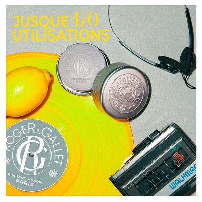 Roger & Gallet Cologne Twist Pain de Rasage à l'Extrait de Sauge 100 g