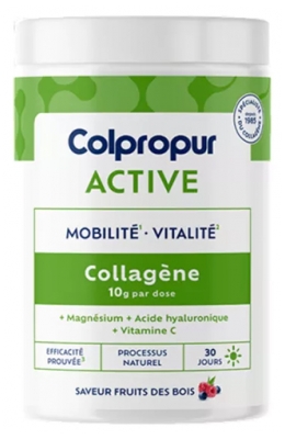 Colpropur Active Collagène Naturel et Bioactif 30 Jours 330 g - Goût : Fruits des Bois