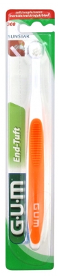 GUM Brosse à Dents Monotouffe 308 - Couleur : Orange