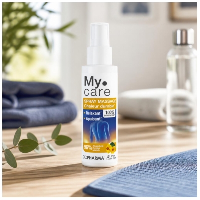 3C Pharma Mycare Spray Massage Chaleur Durable 100 ml