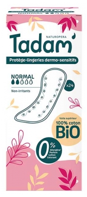 Tadam' Protège-Lingeries Dermo-Sensitifs Normal 24 Unités